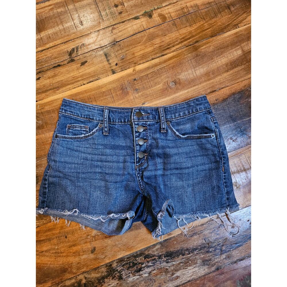 Universal Thread Hi Rise shortie Denim Shorts Womens Size 0